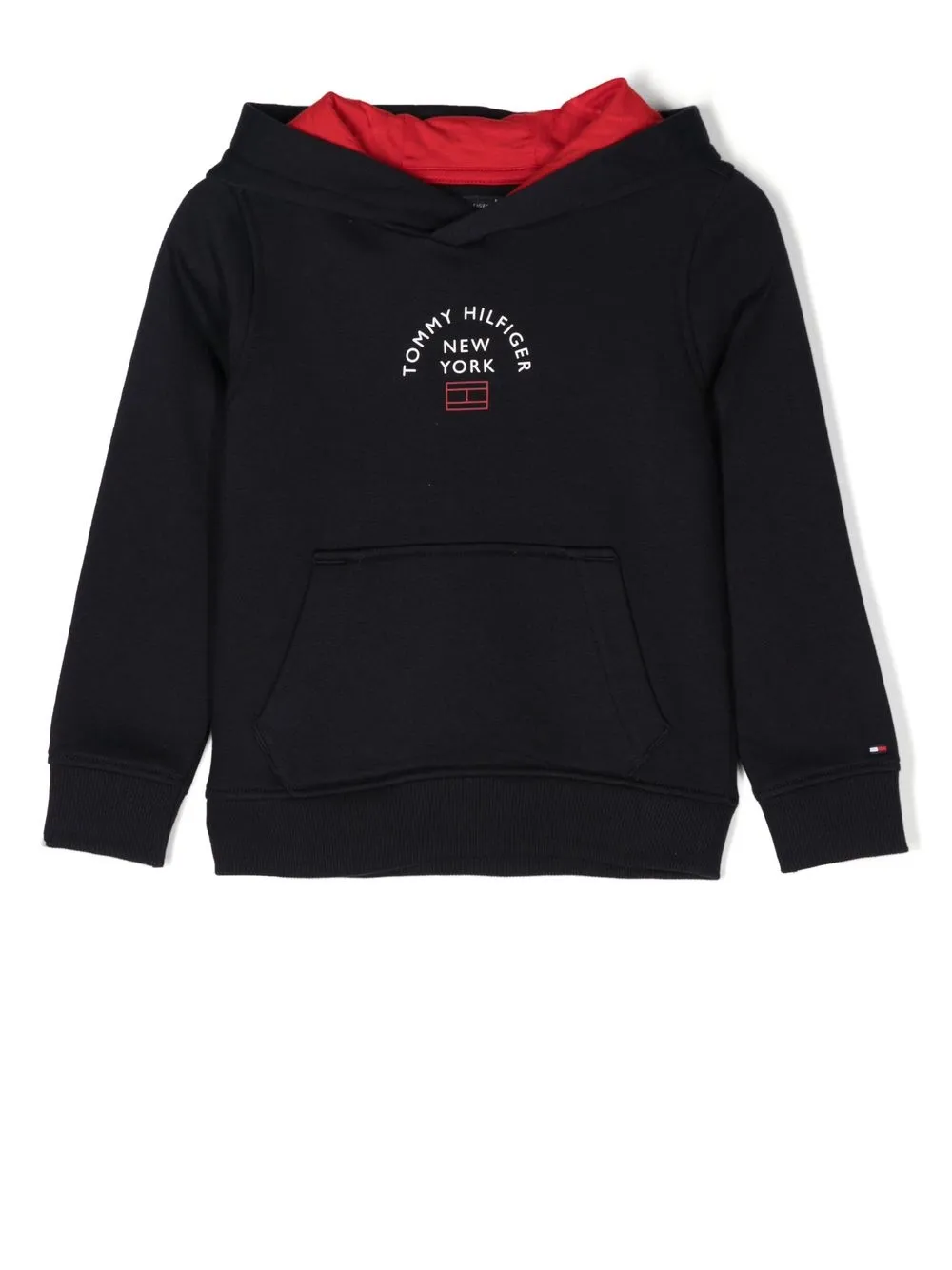 

Tommy Hilfiger Junior hoodie con logo estampado - Azul