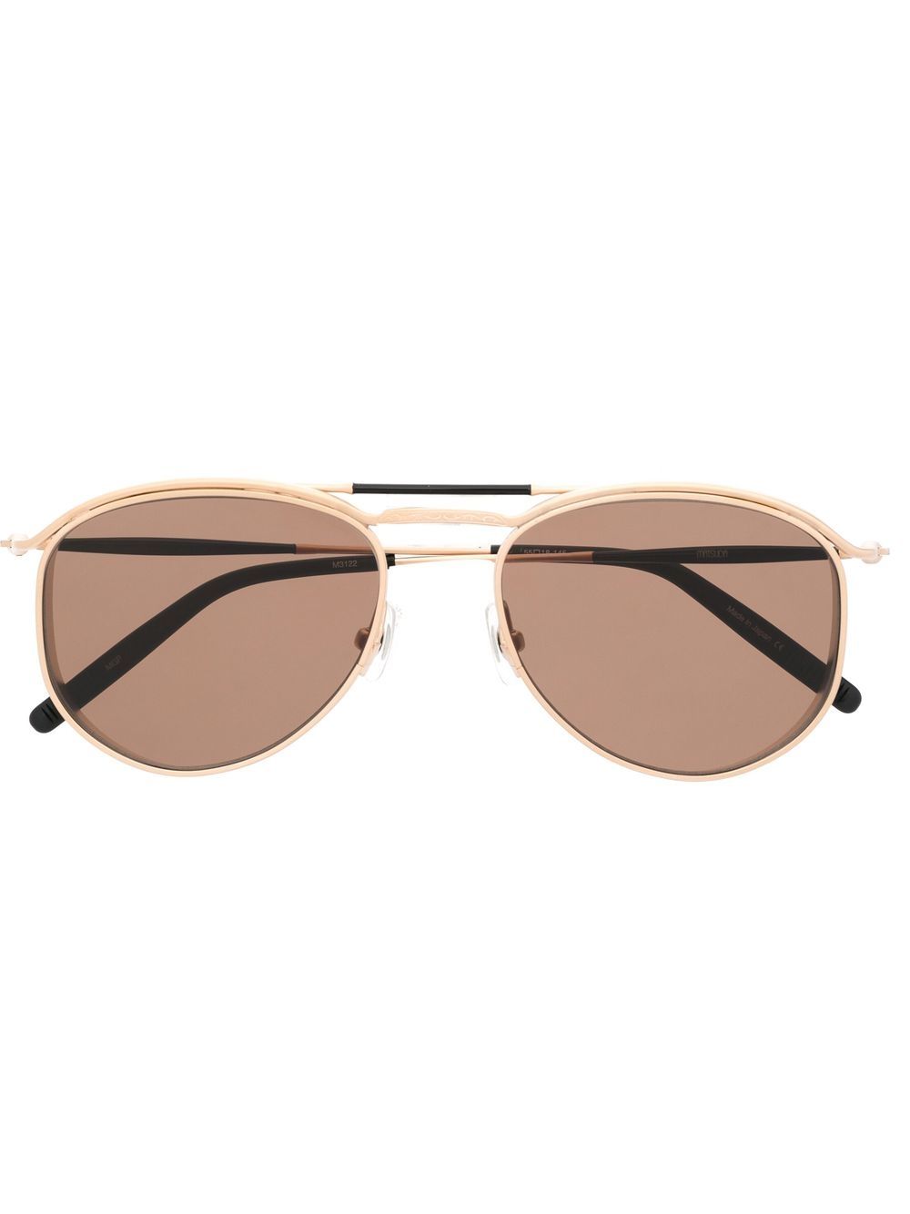 

Matsuda lentes de sol M3122 con armazón estilo piloto - Dorado