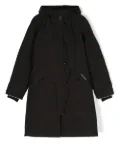 Canada Goose Kids Brittania button-front parka - Black