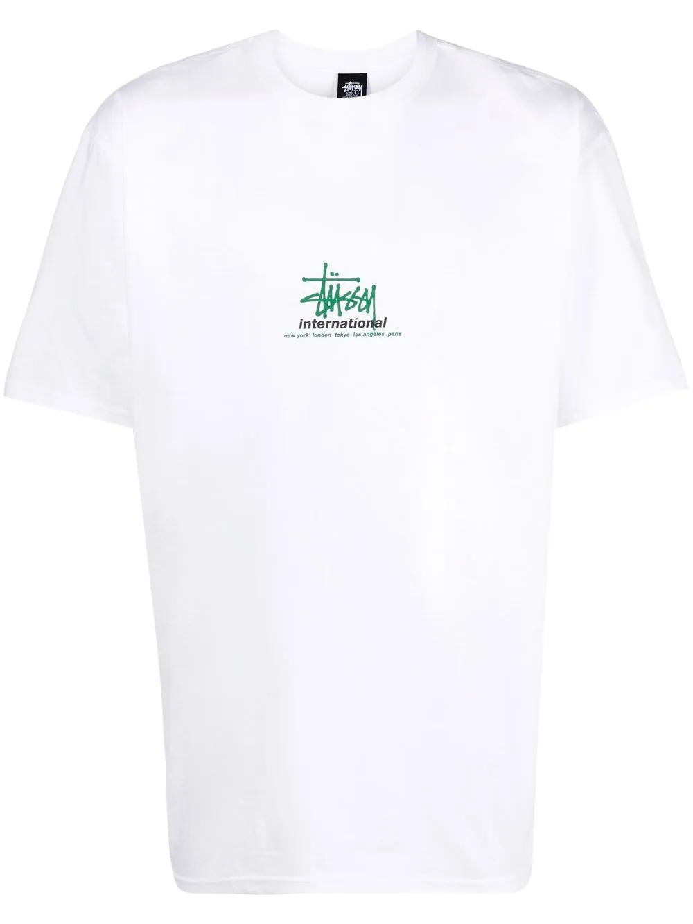 

Stüssy logo-print short-sleeve T-shirt - White