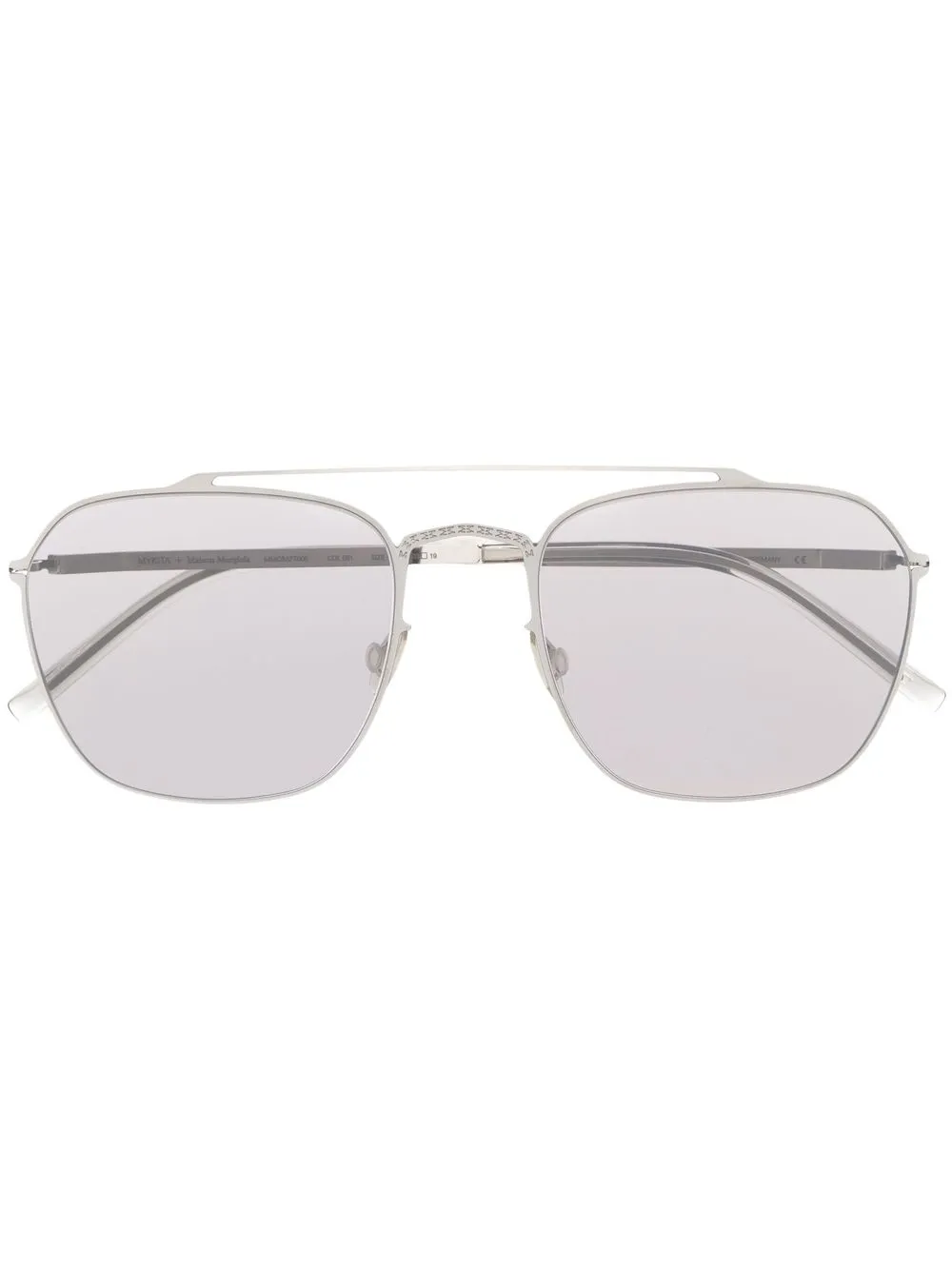 

Mykita tinted oversized-frame sunglasses - Silver