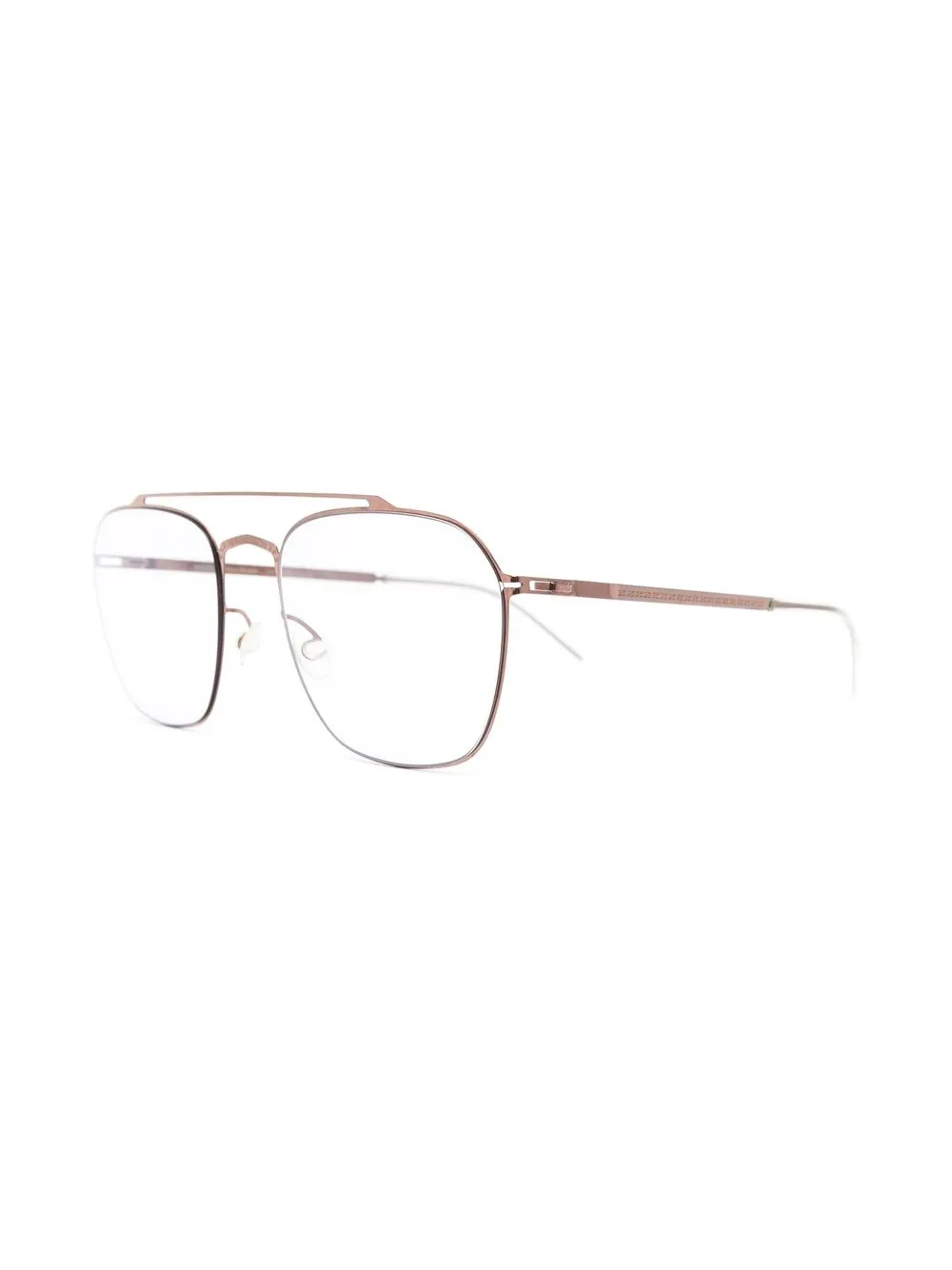 

Mykita pilot-frame glasses - Brown