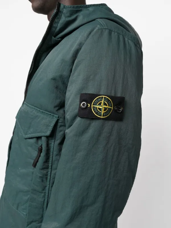 Stone island overshirt discount hooded