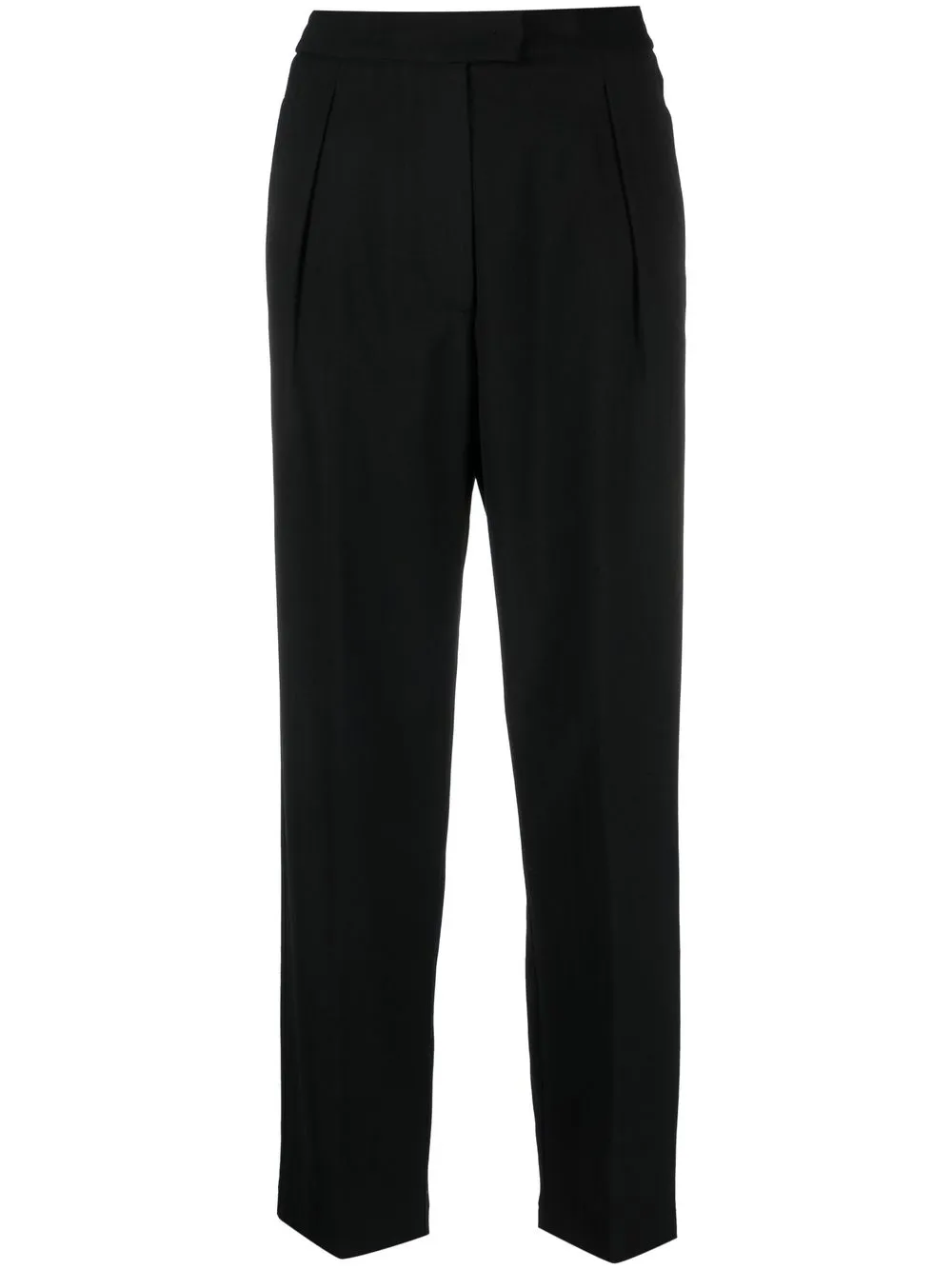 

Forte Forte high waisted cropped trousers - Black