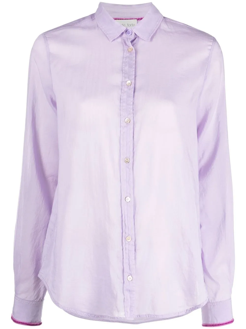 

Forte Forte camisa manga larga con botones - Morado