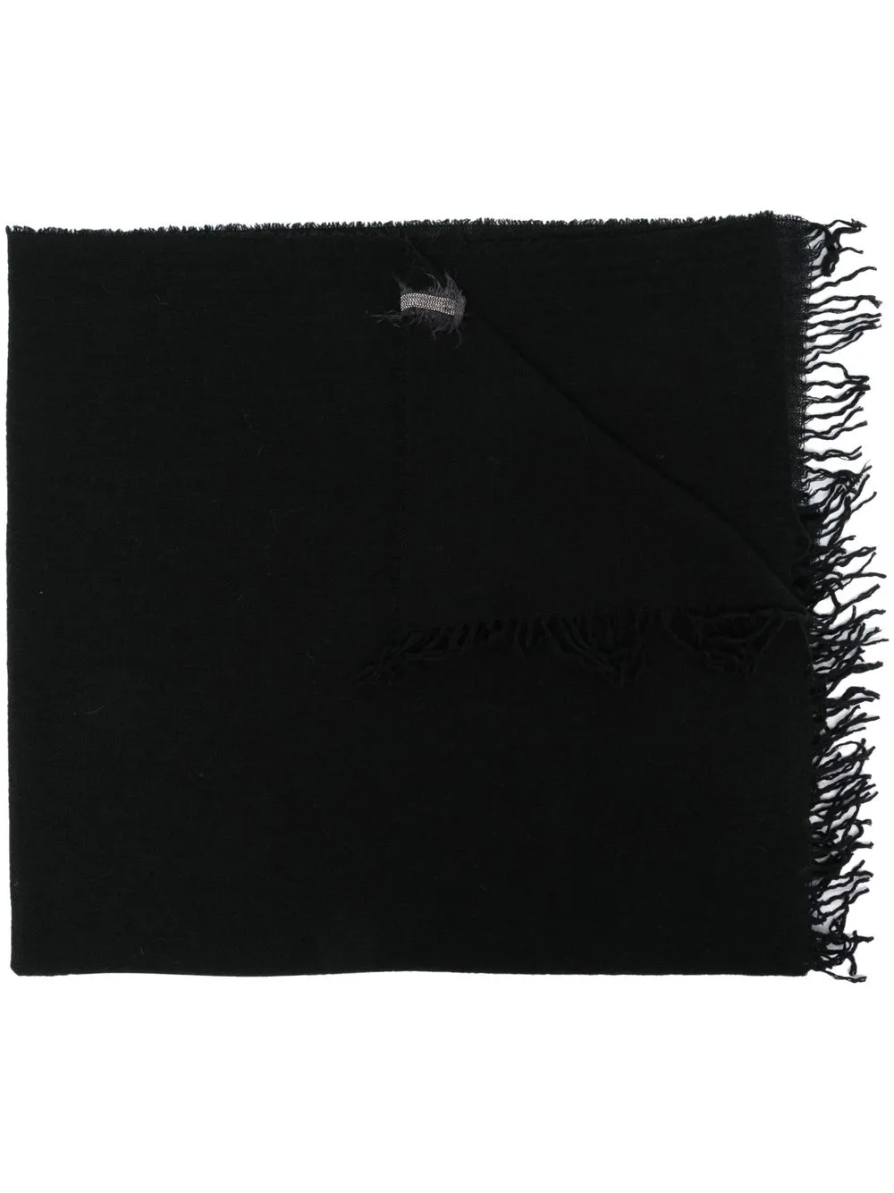 

Fabiana Filippi bead-detail fine-knit scarf - Black