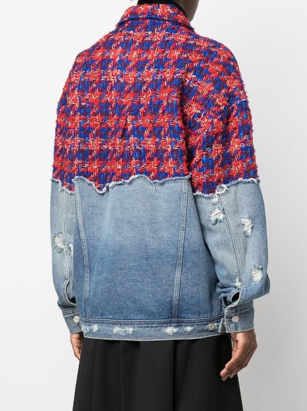 Andersson Bell Patchwork Denim Jacket - Farfetch