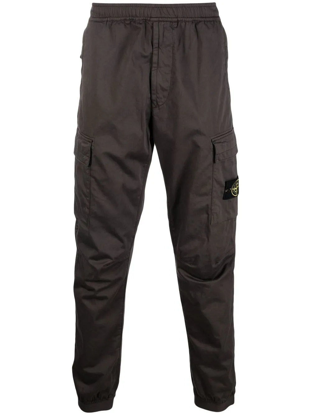 

Stone Island pantalones cargo con parche Compass - Negro