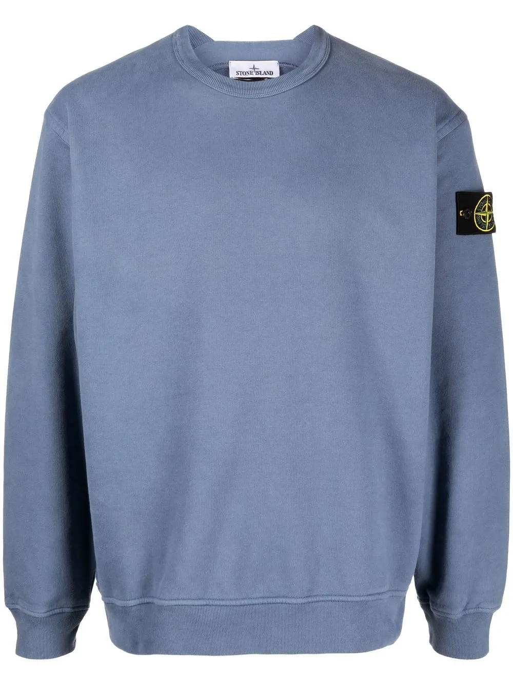 

Stone Island sudadera con parche de brújula - Azul