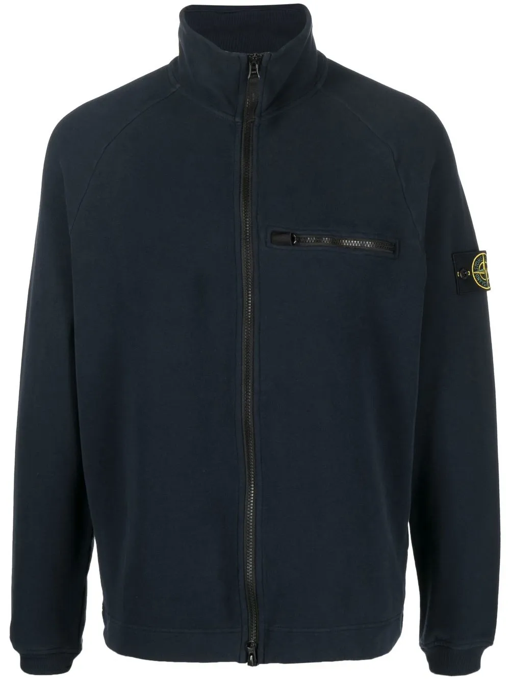 

Stone Island sudadera con parche de brújula - Azul