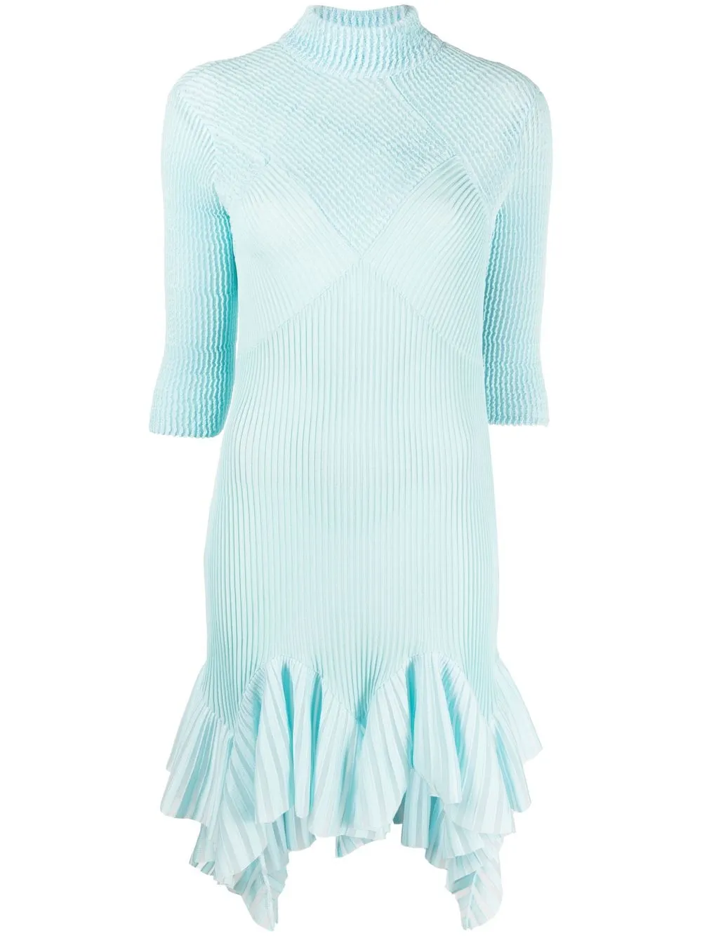 Givenchy robe courte à design plissé | noir | Image 1