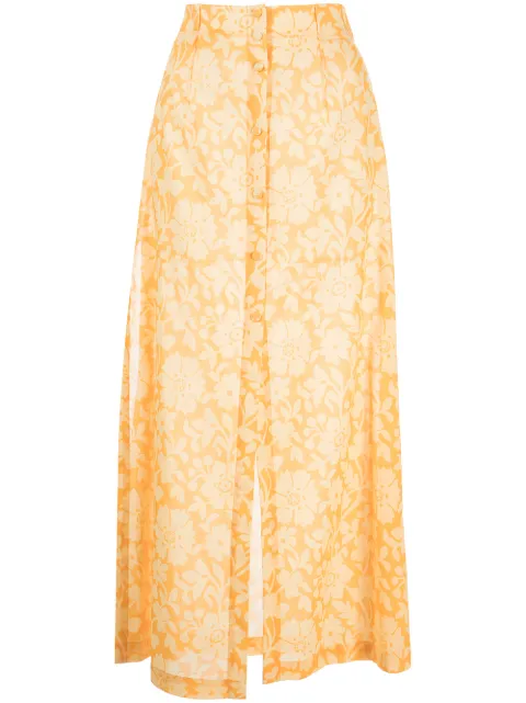 Farfetch Bambina Abbigliamento Gonne Gonne a vita alta Giallo Gonna a vita alta 