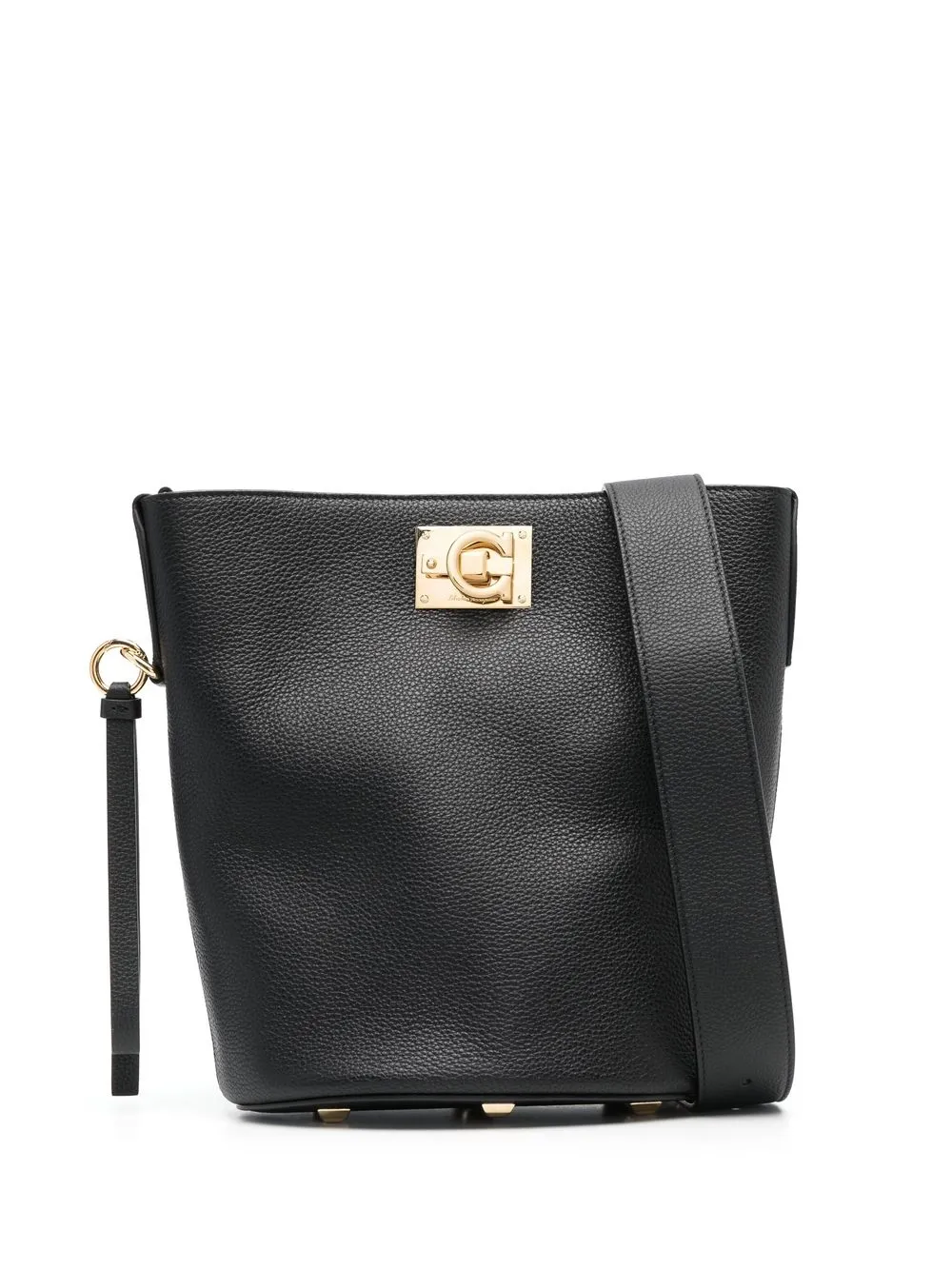 

Salvatore Ferragamo The Studio bucket shoulder bag - Black