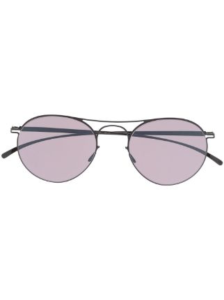 Mykita maison martin discount margiela mirrored round sunglasses