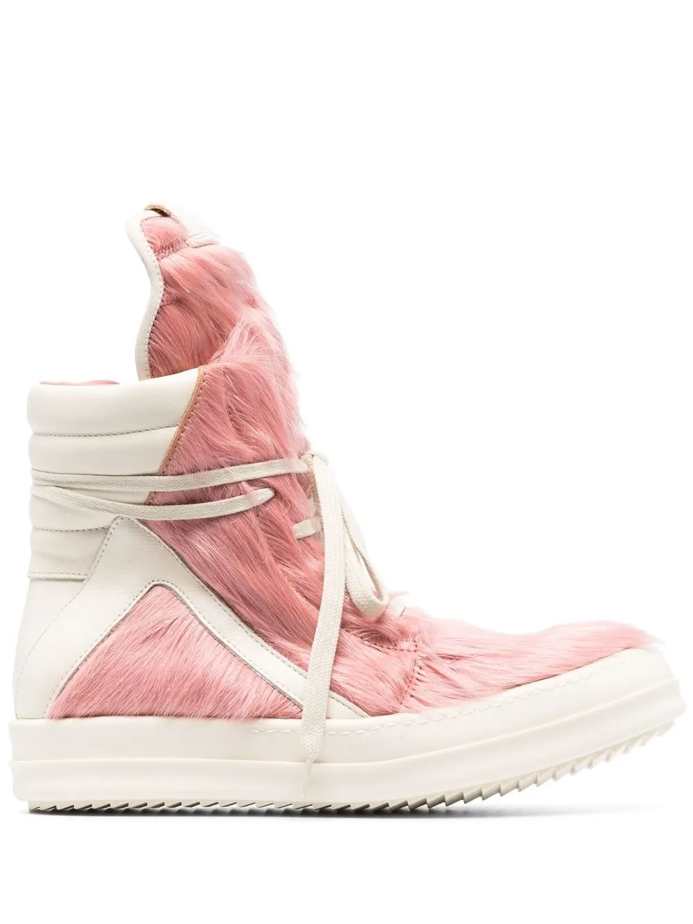 

Rick Owens tenis Geobasket - Rosado