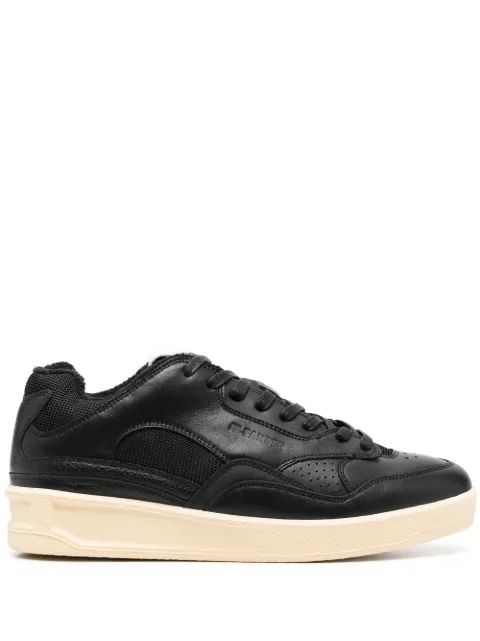 Jil Sander panelled low-top leather sneakers