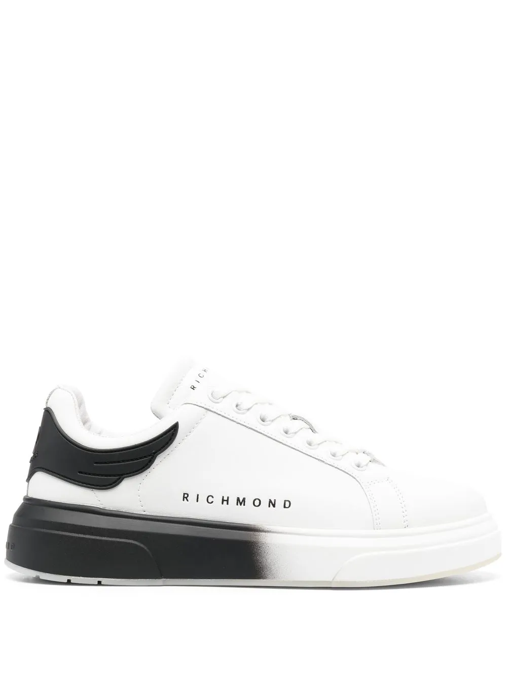 

John Richmond logo-print low-top sneakers - White