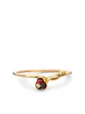 Pragnell Vintage 14kt yellow gold Edwardian multi-stone bangle