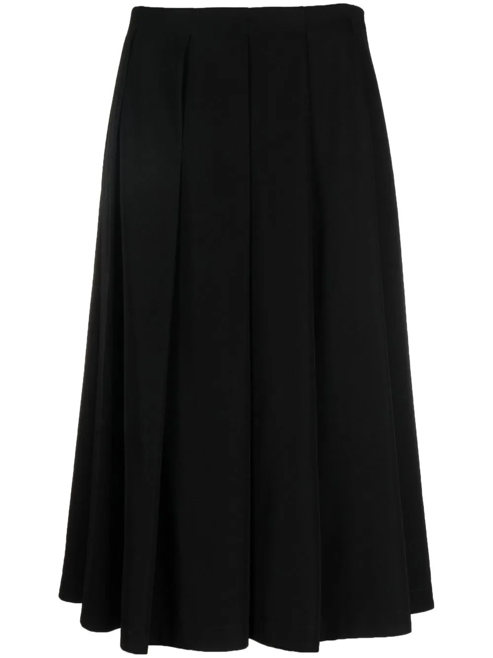 

Sara Lanzi high-waist pleated skirt - Black