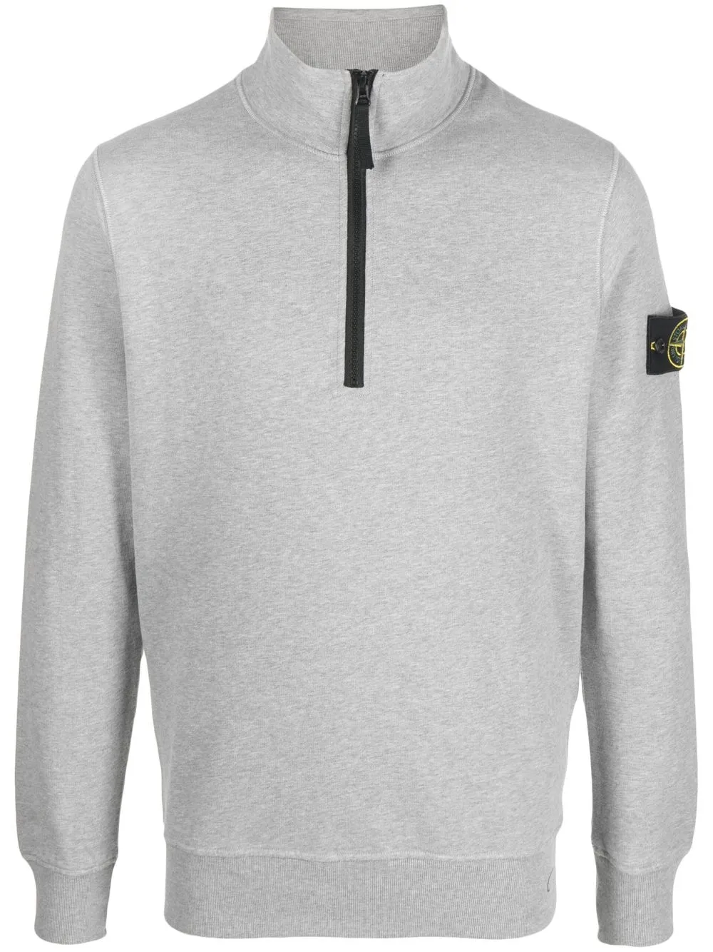 

Stone Island sudadera con parche Compass - Gris