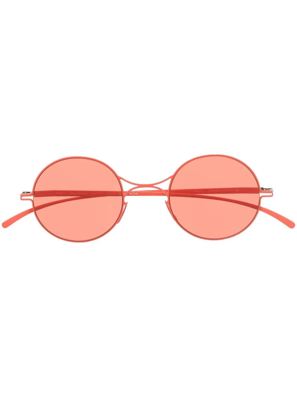 

Mykita round-frame tinted sunglasses - Orange