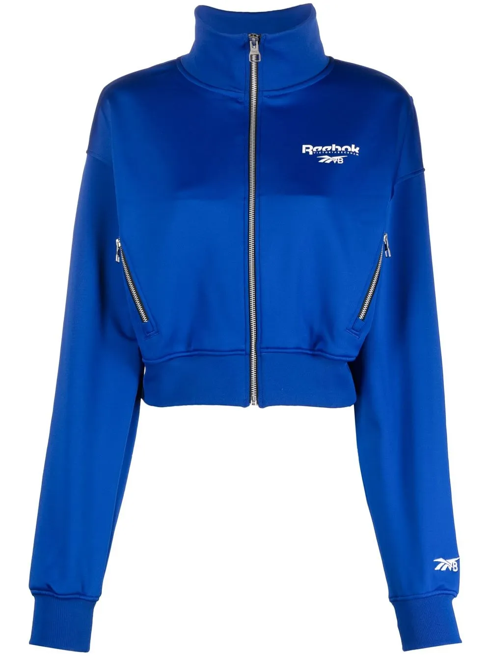 

Reebok x Victoria Beckham chamarra deportiva con logo estampado - Azul