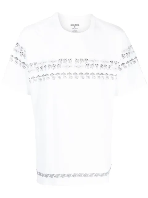 Neighborhood mushroom-print detail T-shirt