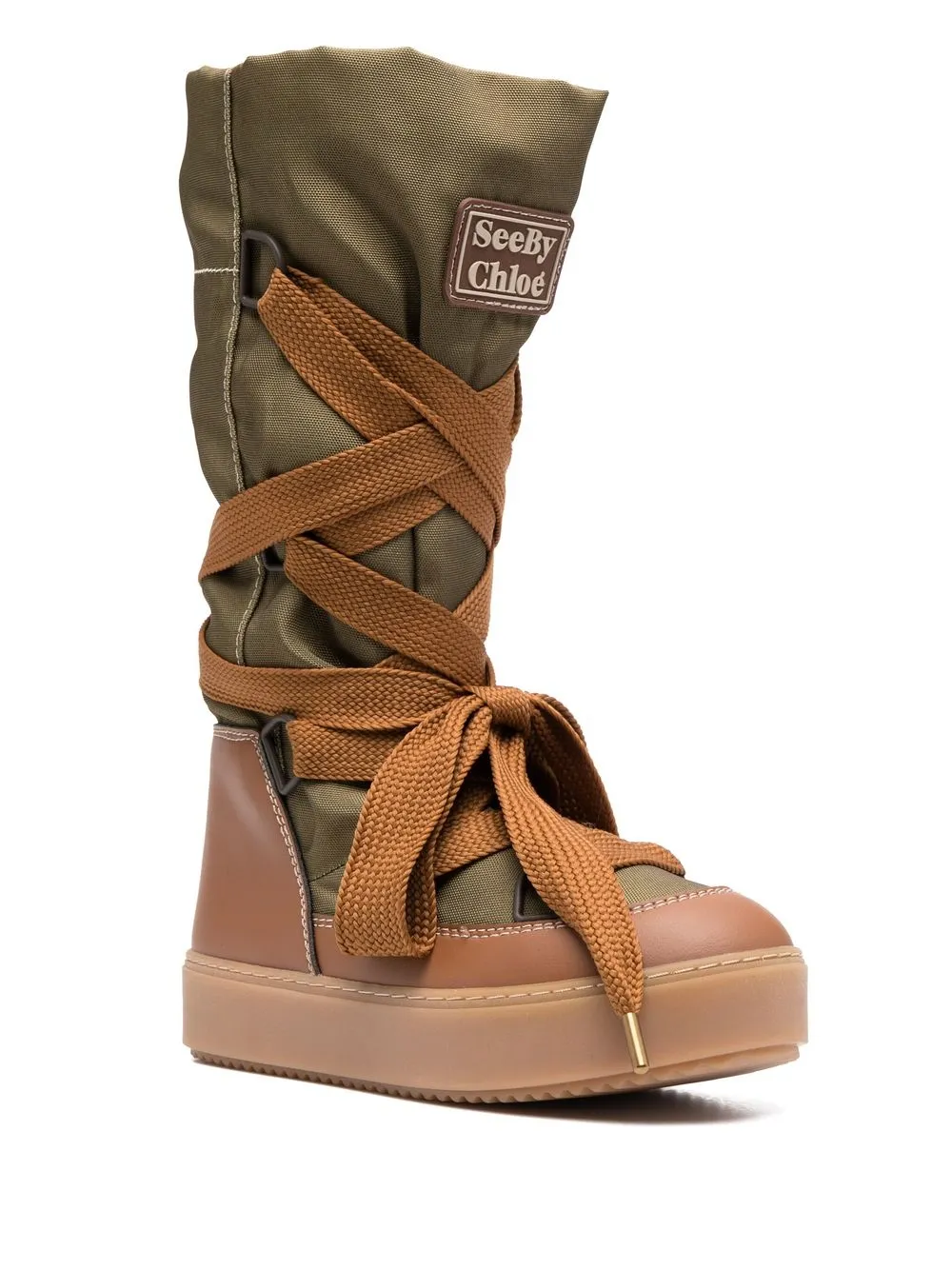 See By Chloé Naina 40mm midcalf Snow Boots Farfetch
