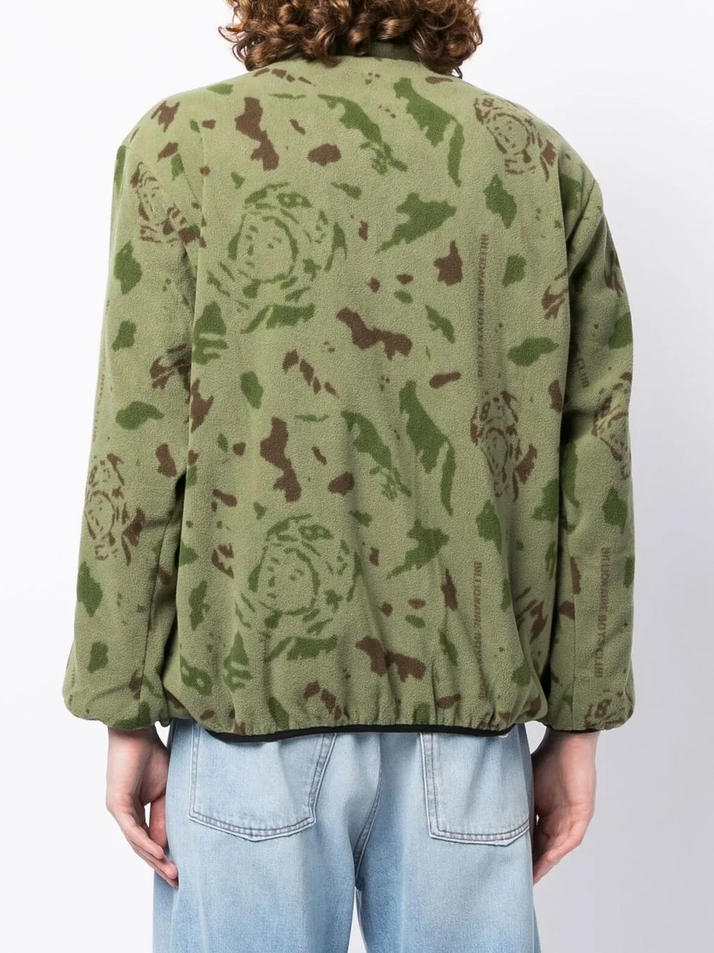Billionaire Boys Club Camouflage-pattern Reversible Shell And Fleece Jacket In Mehrfarbig
