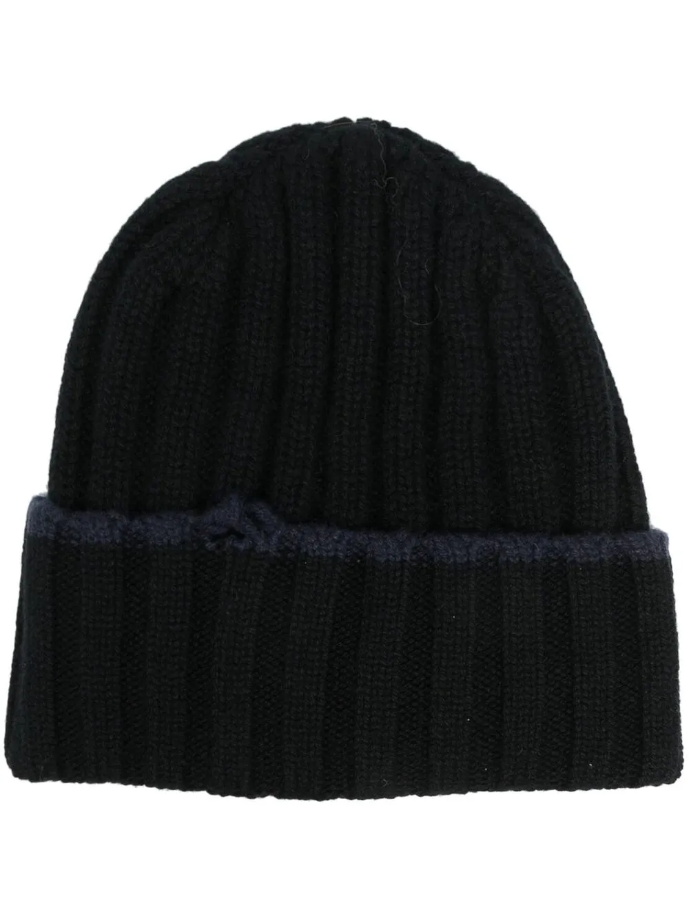 

Maison Flaneur ribbed knit beanie - Black