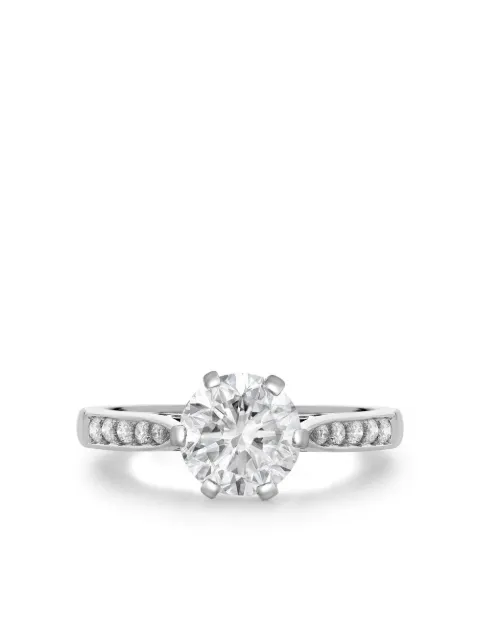 Pragnell Vintage platinum diamond ring