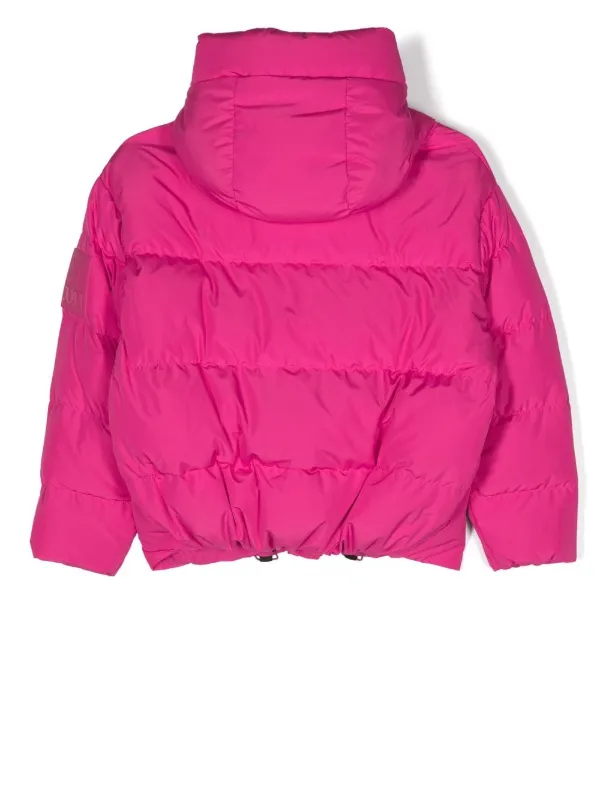 Bacon Kids Hooded zip-up Puffer Jacket 