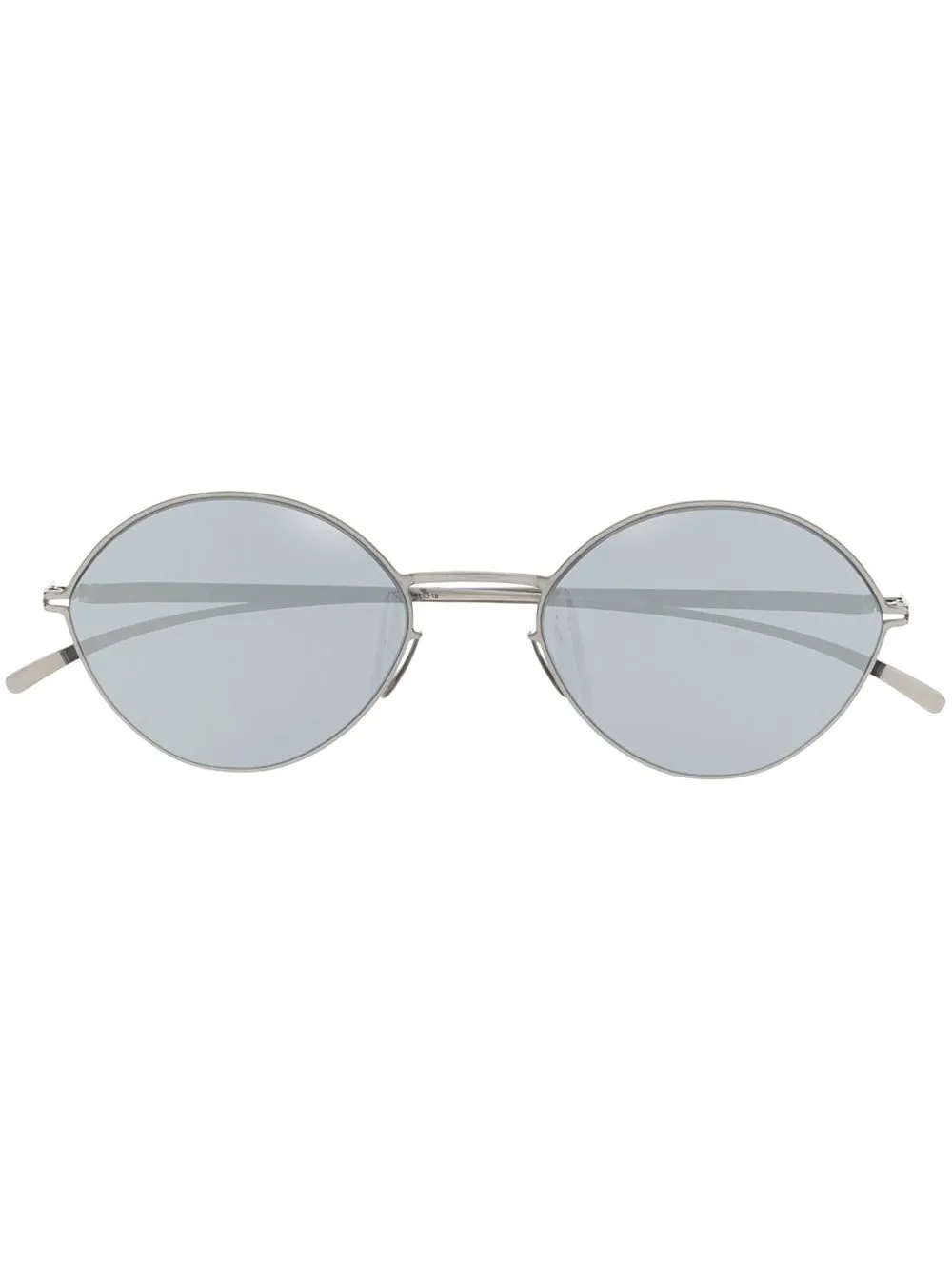 

Mykita lentes de sol con armazón redonda - Plateado