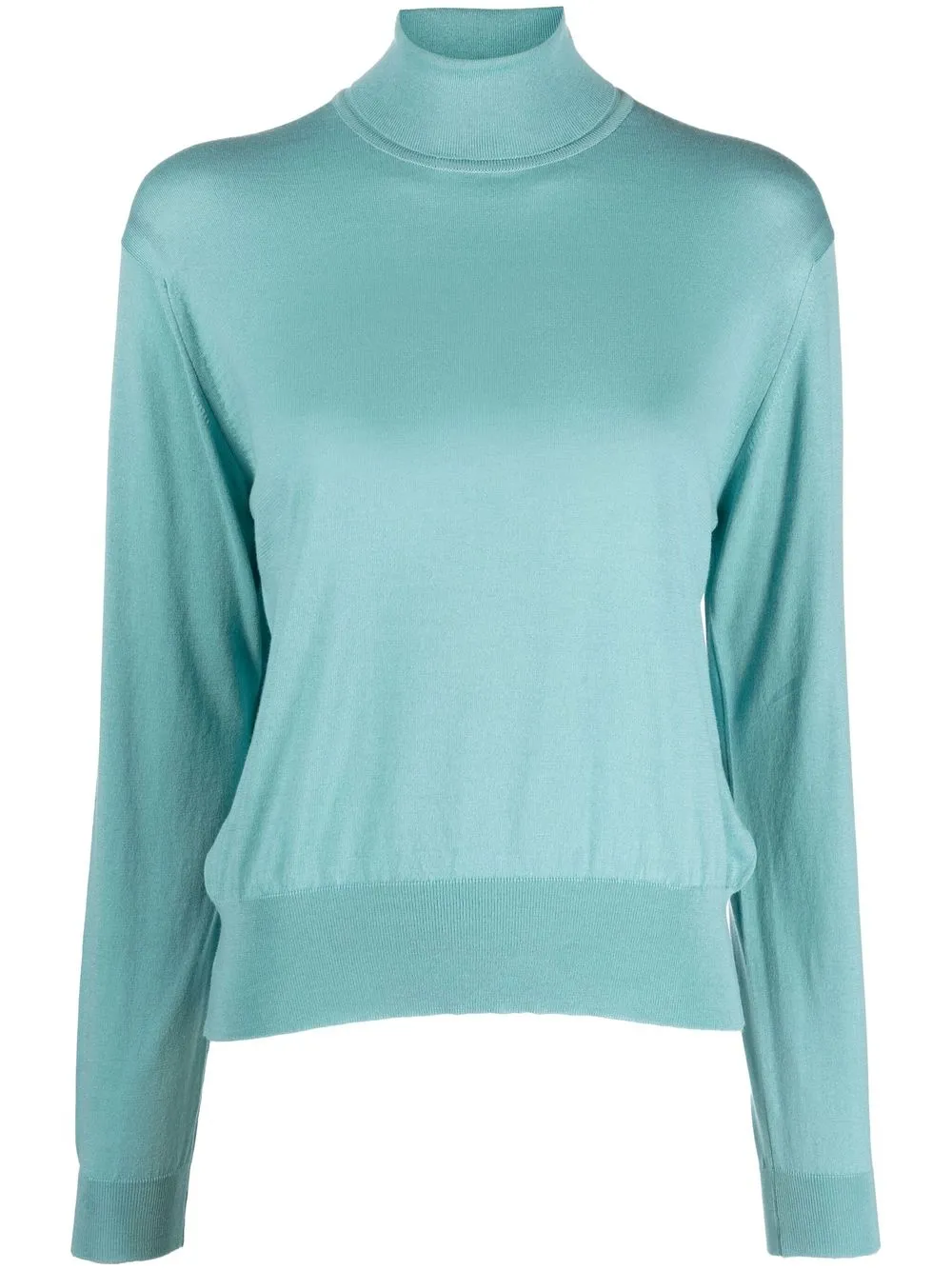 

John Smedley Rendell roll-neck jumper - Blue