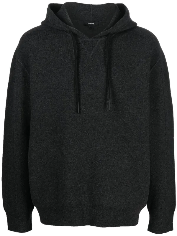 Theory Drawstring Pullover Hoodie - Farfetch