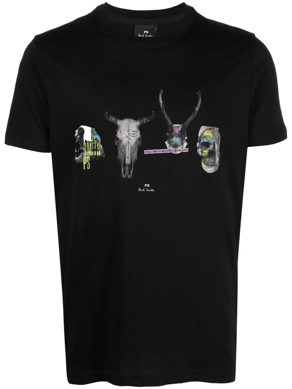 

Paul Smith graphic-print organic cotton T-shirt - Black