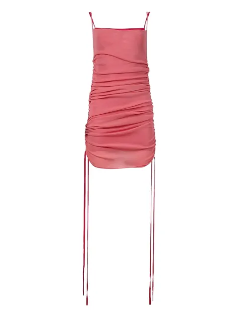 Dion Lee ribbed drawstring dress