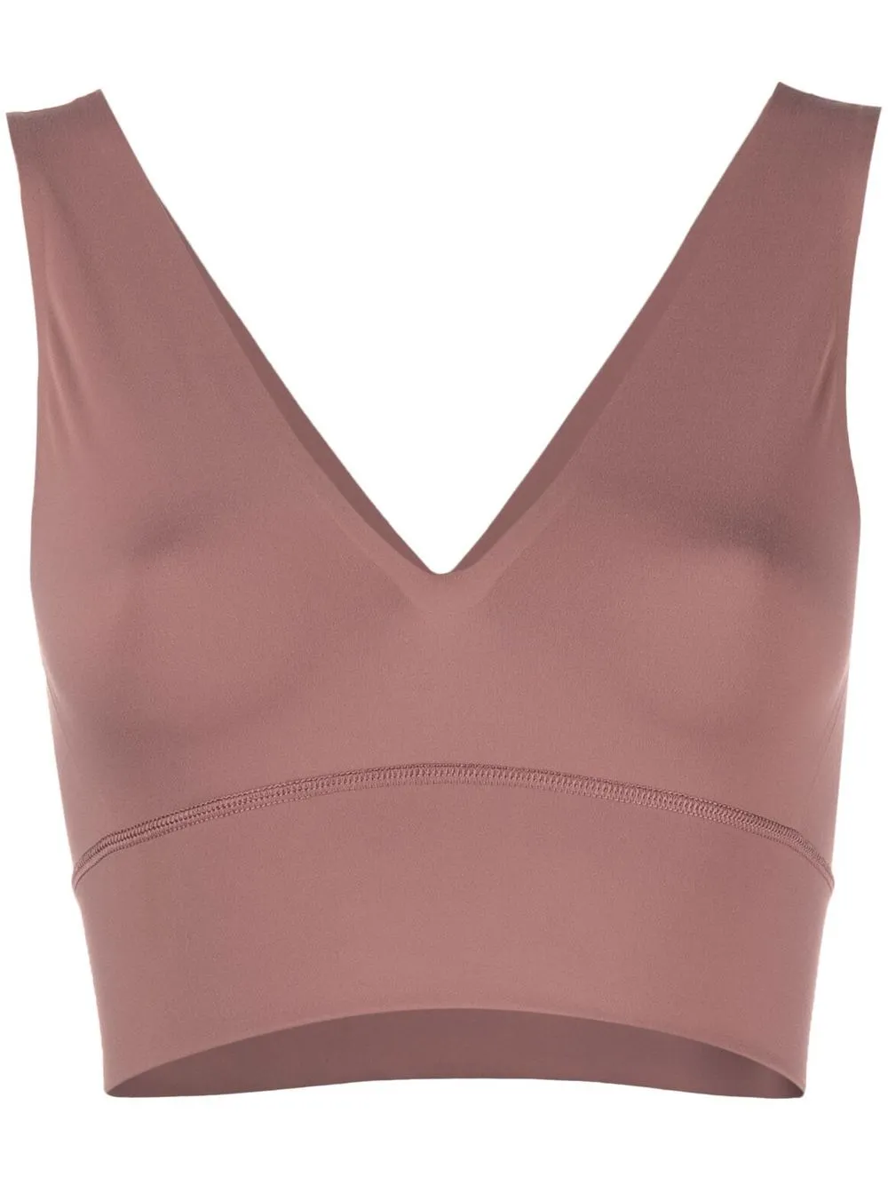 

Reebok x Victoria Beckham V-neck cropped tank top - Purple