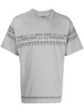 Neighborhood mushroom-print detail T-shirt - Grey