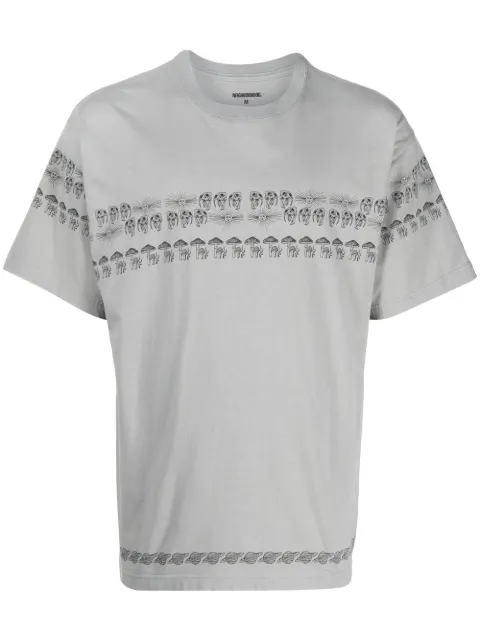 Neighborhood mushroom-print detail T-shirt