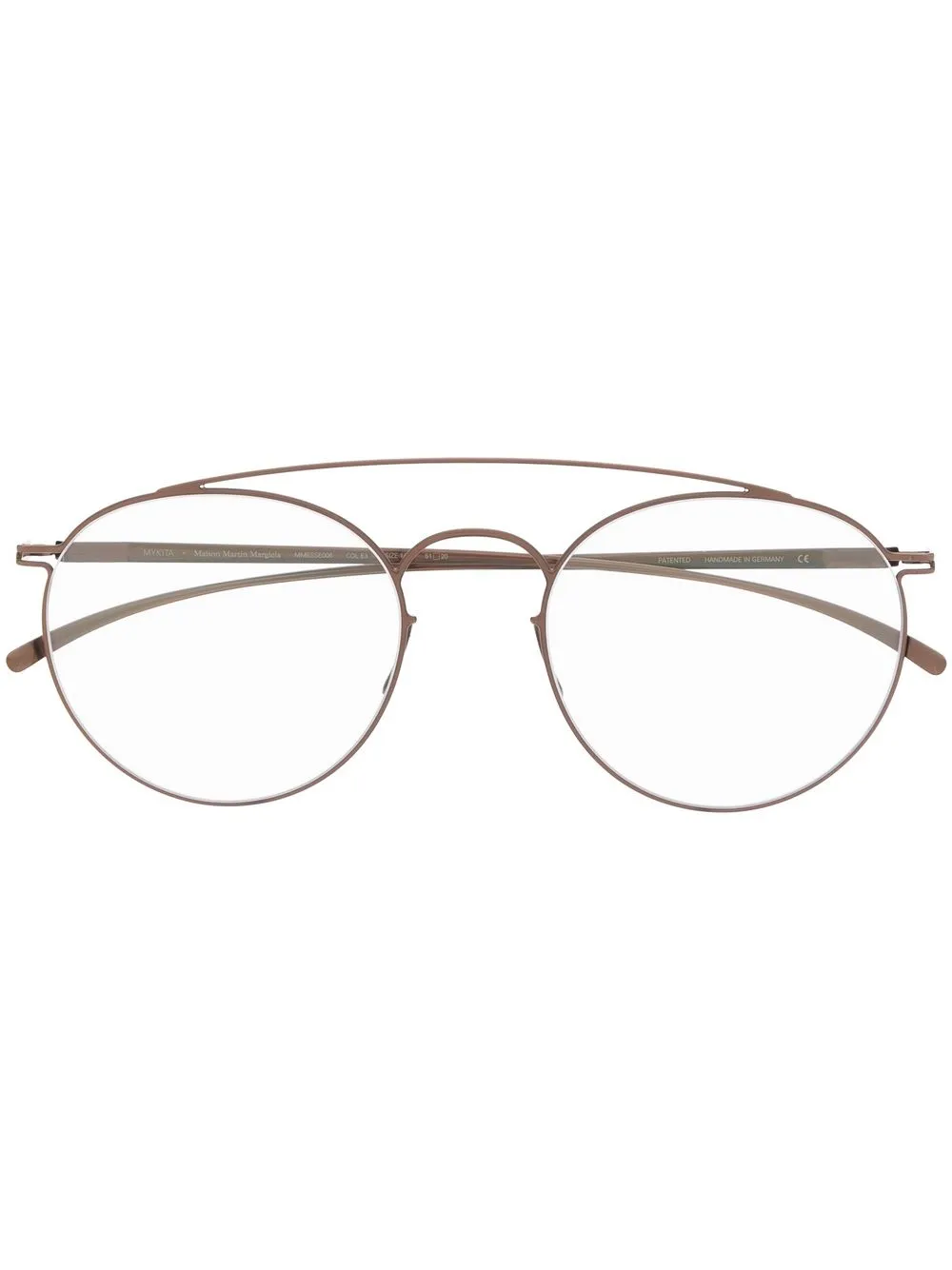 

Mykita round-frame glasses - Brown