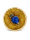 Pragnell Vintage 18kt yellow gold Antique Victorian sapphire beetle brooch