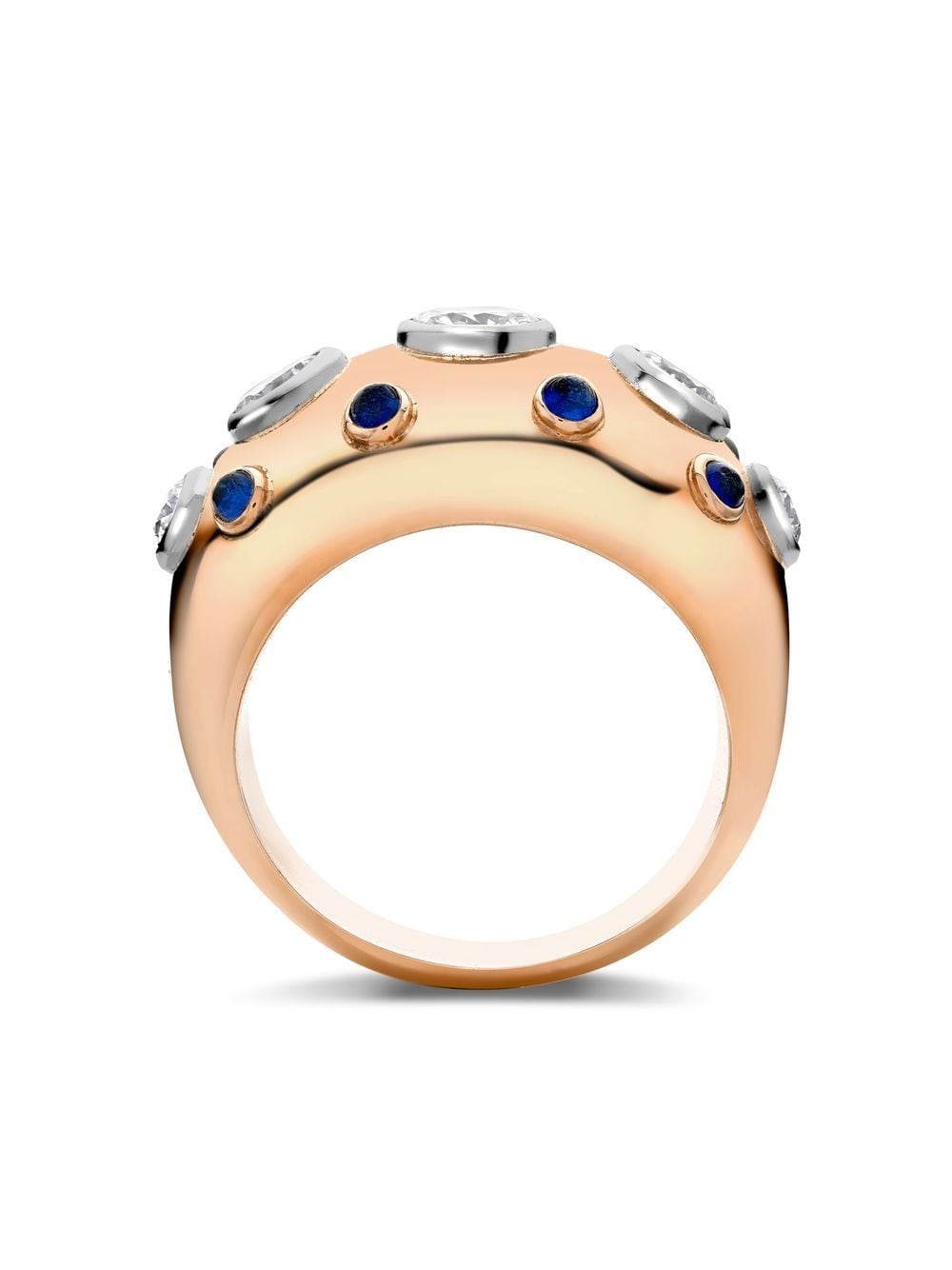 René Boivin 18kt roségouden ring - DIAMOND