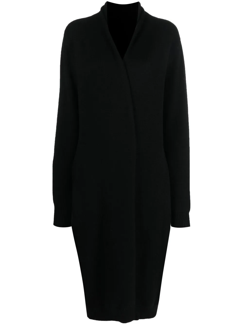 

Frenckenberger cashmere long-sleeve cardigan-coat - Black