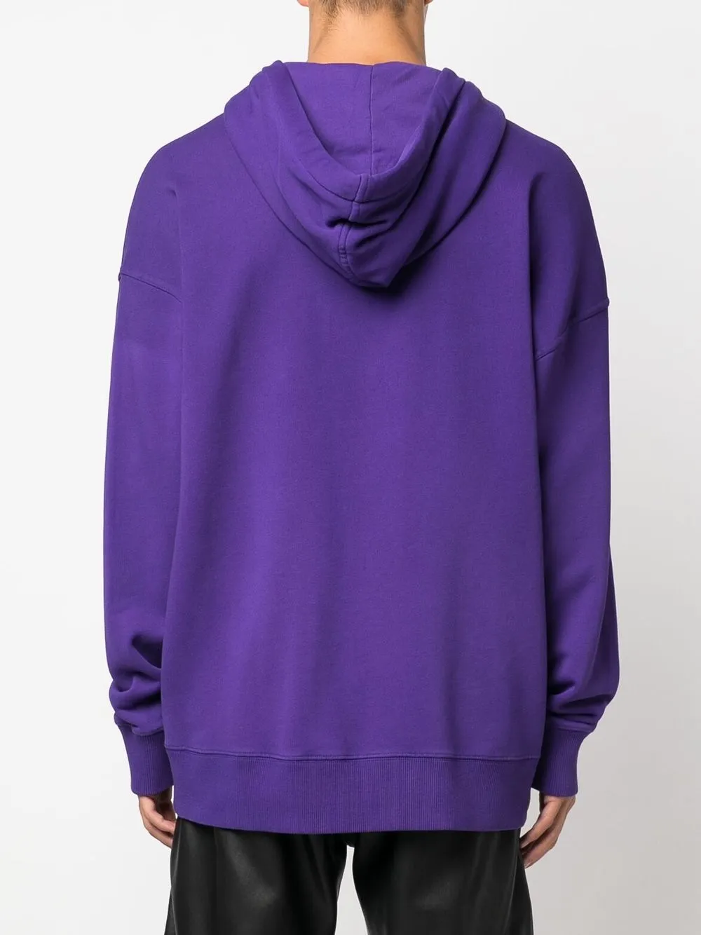 Givenchy Hoodie met geborduurd logo Paars