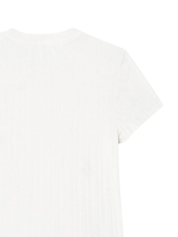 Monogram Pointelle Cotton Short-Sleeved Shirt - Men - Ready-to