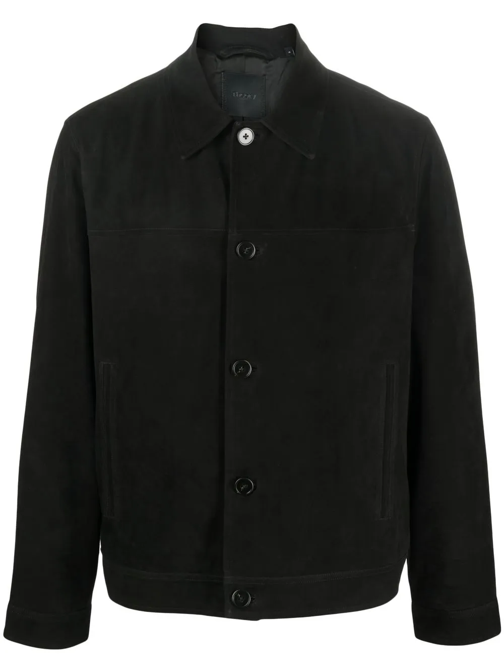 

Theory sobrecamisa con botones - Negro