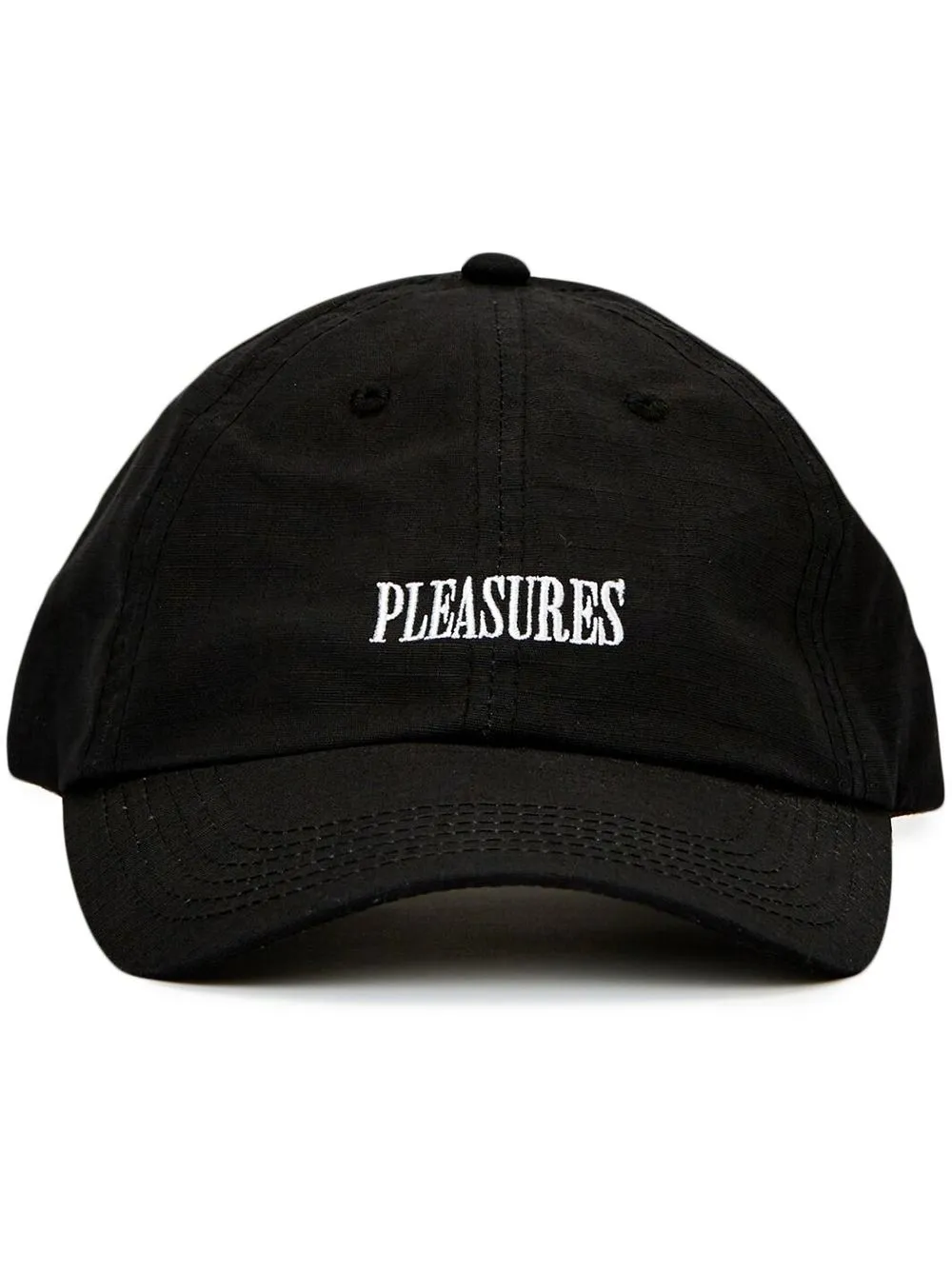

Pleasures embroidered-logo cap - Black