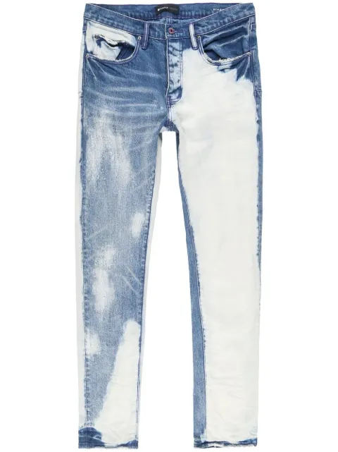 Purple Brand Jeans met verfspatten