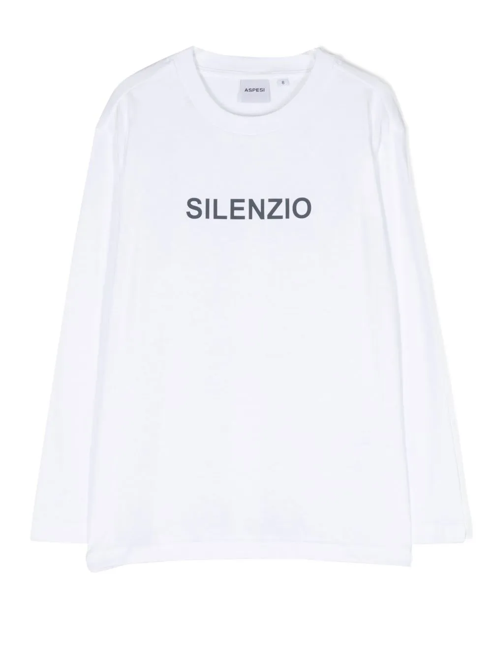 

Aspesi Kids playera Silenzio - Blanco